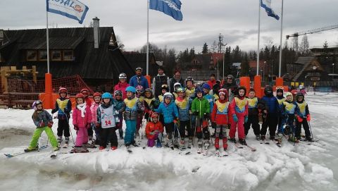 Klasy 2a i 2c szusują na nartach