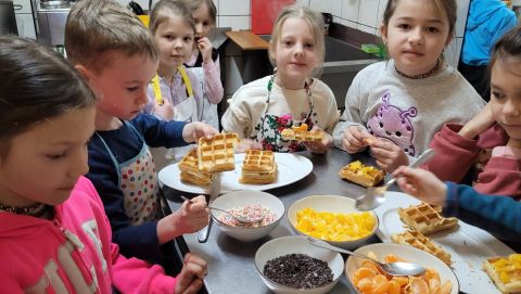 Warsztaty kulinarne w kl. I A