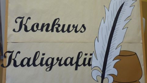 Szkolny Konkurs Kaligraficzny ,,Mistrz Kaligrafii”