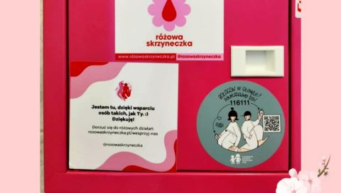 RÓŻOWA SKRZYNECZKA w naszej szkole