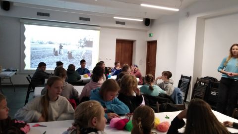 Klasa 5b w Muzeum Tatrzańskim