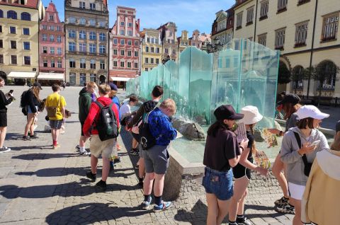 Wycieczka klasy 7a do Wrocławia